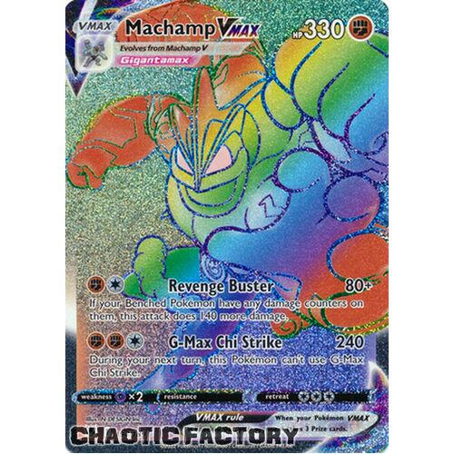 Machamp VMAX - 194/189 - Hyper Rare NM