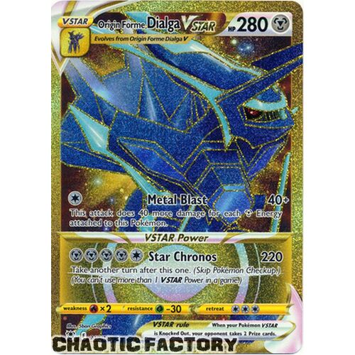 Origin Forme Dialga VSTAR - 210/189 - Secret Rare NM