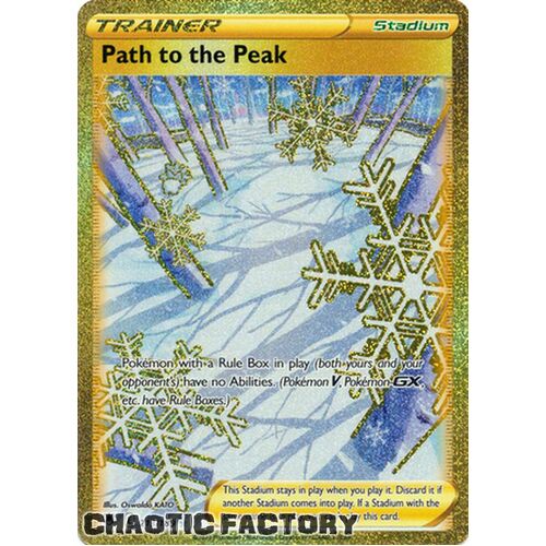 Path to the Peak - 213/189 - Secret Rare NM