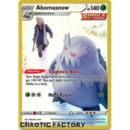 Abomasnow - TG01/TG30 - Holo Rare NM