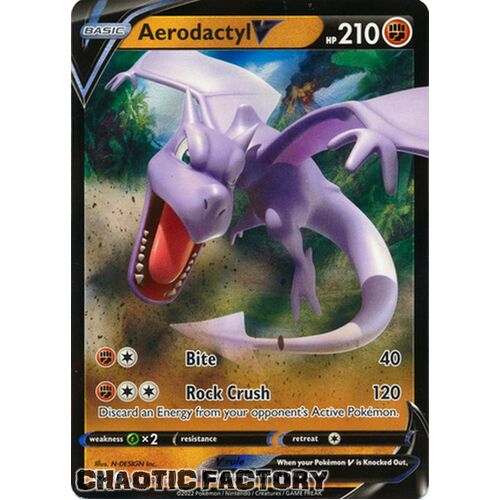 Aerodactyl V - 092/196 - Ultra Rare NM