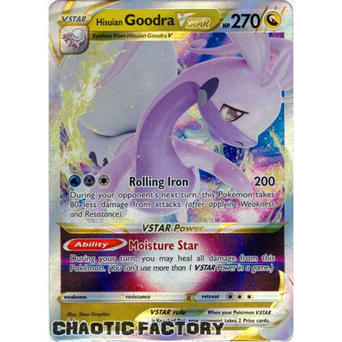 Hisuian Goodra VSTAR - 136/196 - Ultra Rare NM