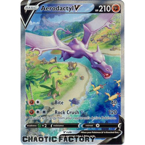 Aerodactyl V - 180/196 - Alternate Art Ultra Rare NM