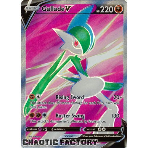 Gallade V - 181/196 - Full Art Ultra Rare NM