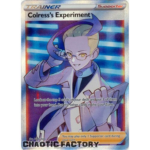 Colress's Experiment - 190/196 - Full Art Ultra Rare NM