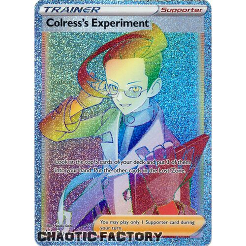 Colress's Experiment - 205/196 - Hyper Rare NM