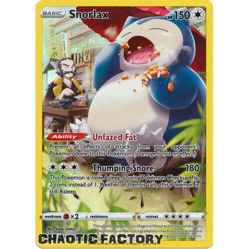 Snorlax - TG10/TG30 - Holo Rare NM