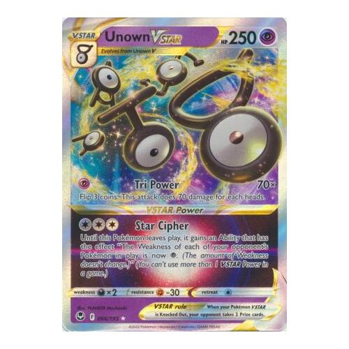 Unown VSTAR - 066/195 - Ultra Rare NM