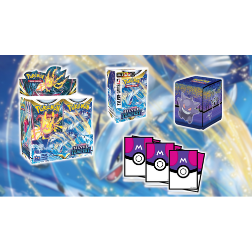 POKEMON SS12 TCG SILVER TEMPEST BUNDLE