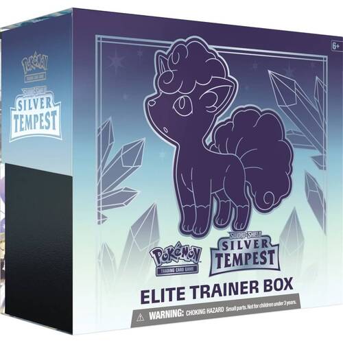 Pokemon TCG Sword and Shield 12-  Silver Tempest Elite Trainer Box