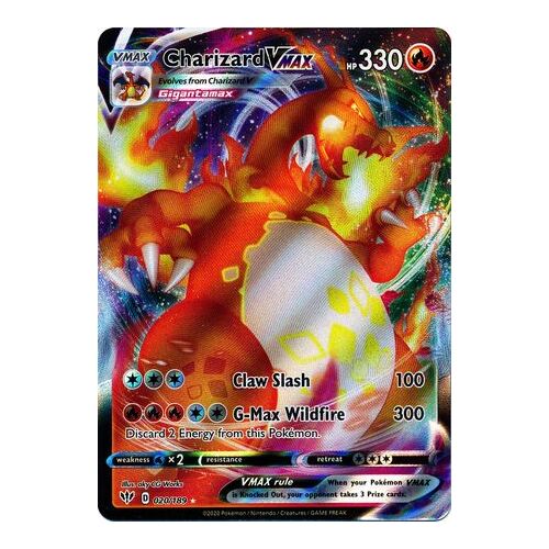 Charizard VMAX - 020/189 - Ultra Rare NM