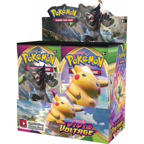 Pokemon TCG IMPERFECT WRAP Vivid Voltage Booster Box 