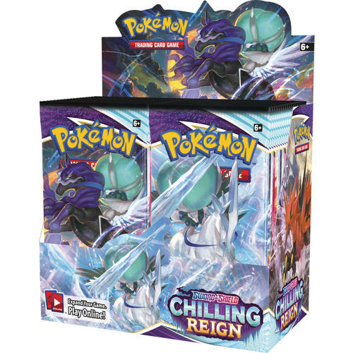 POKEMON TCG Sword and Shield - Chilling Reign Booster Box 