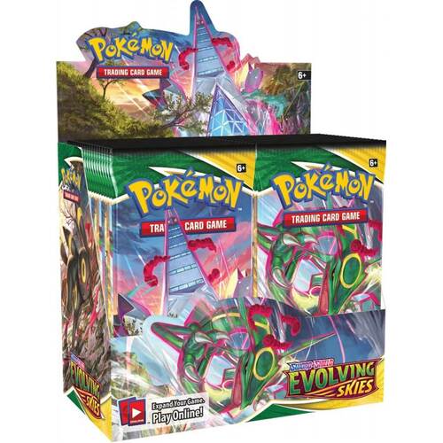 Pokemon TCG Sword and Shield 7- Evolving Skies Booster Box