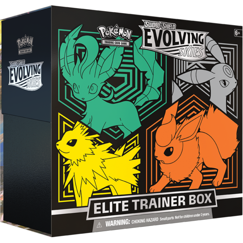 Pokemon TCG Sword and Shield 7 - Evolving Skies Elite Trainer Box Ver 1