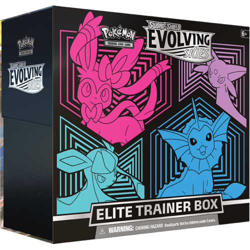 Pokemon TCG Sword and Shield 7 - Evolving Skies Elite Trainer Box Ver 2