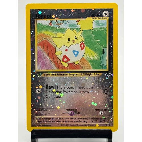 Togepi 4/18 Southern Islands 2001 Holo Rare WOTC