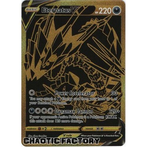 Eternatus V - SV121/SV122 - Shiny Rare NM