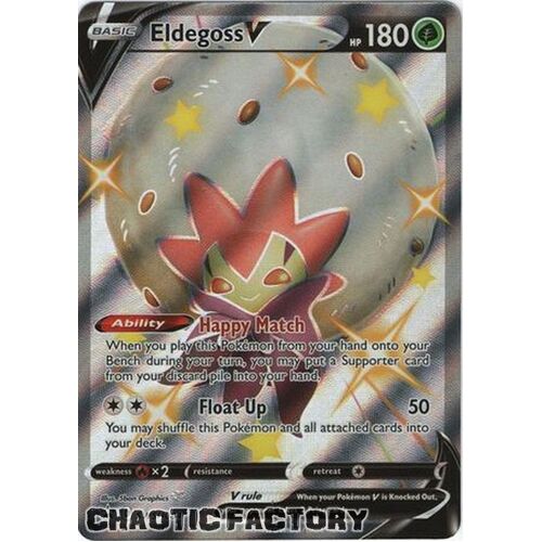 Eldegoss V - SWSH084 - Shiny Promo NM