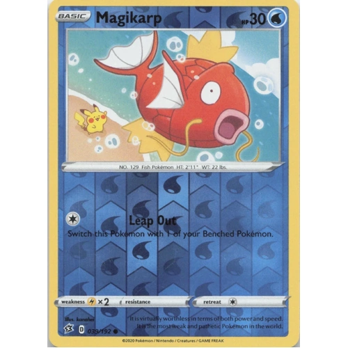 Magikarp 039/192 Reverse Holo NM
