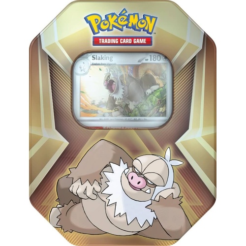 POKEMON TCG Triple Whammy Collector Tin - Slaking
