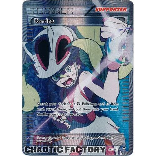 Korrina - 111/111 - Full Art Ultra Rare NM