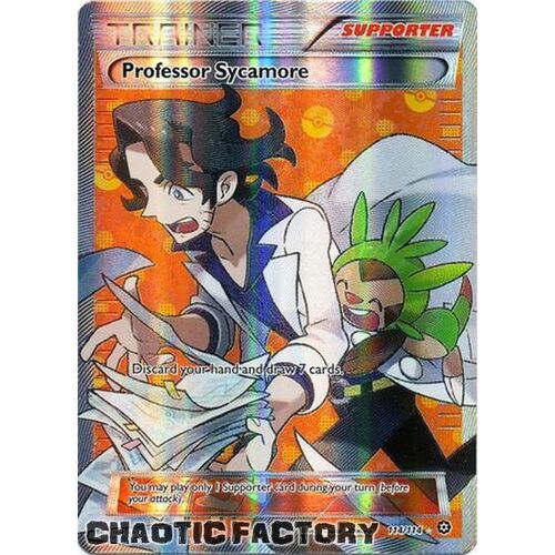 Professor Sycamore - 114/114 - Full Art Ultra Rare LP