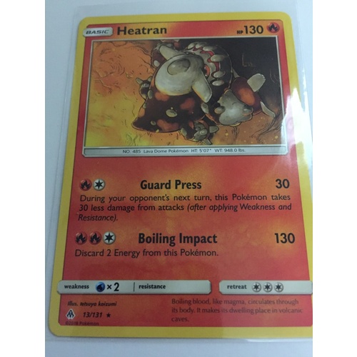 Heatran - 13/131 - Rare