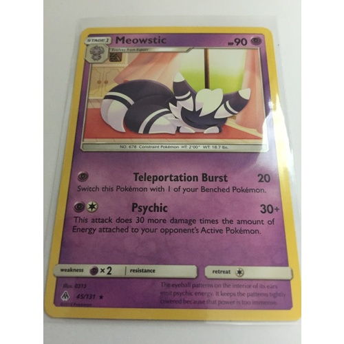 Meowstic - 45/131 - Rare