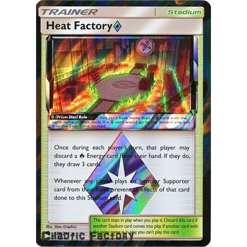 Heat Factory Prism Star - 178/214 - Holo Rare NM