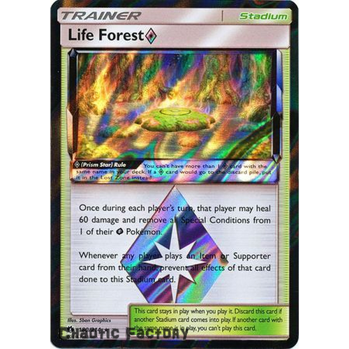 Life Forest Prism Star - 180/214 - Holo Rare NM
