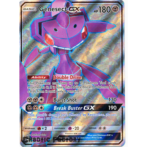 Genesect GX - 204/214 - Full Art Ultra Rare NM