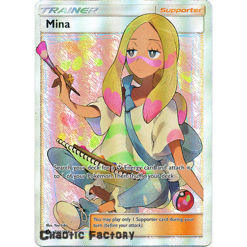 Pokemon TCG Mina - 211/214 - Full Art Ultra Rare NM