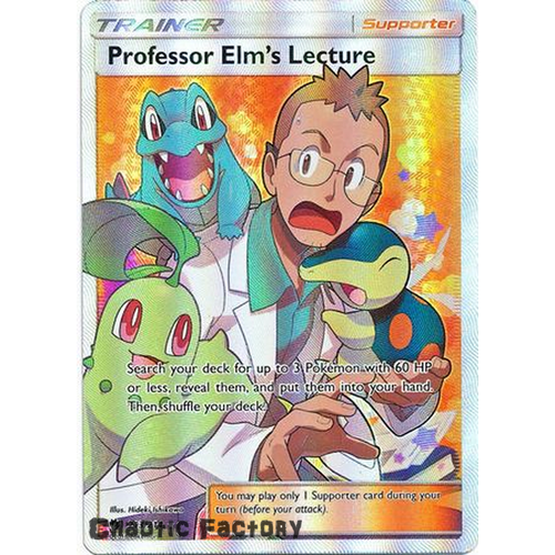 Professor Elm's Lecture - 213/214 - Full Art Ultra Rare NM