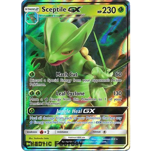 Sceptile GX - 22/214 - Ultra Rare NM