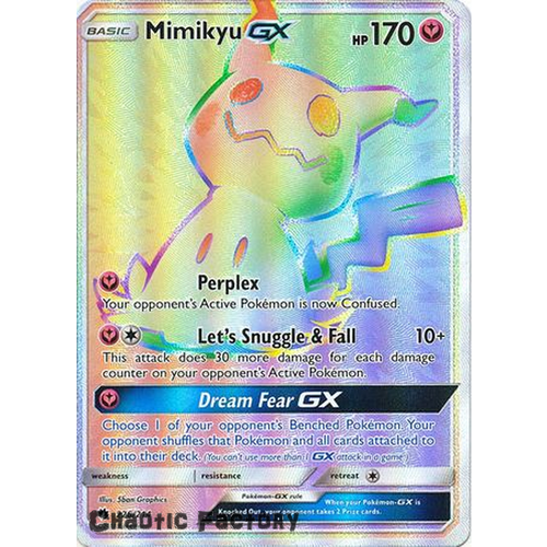 Mimikyu GX - 226/214 - Hyper Rare NM