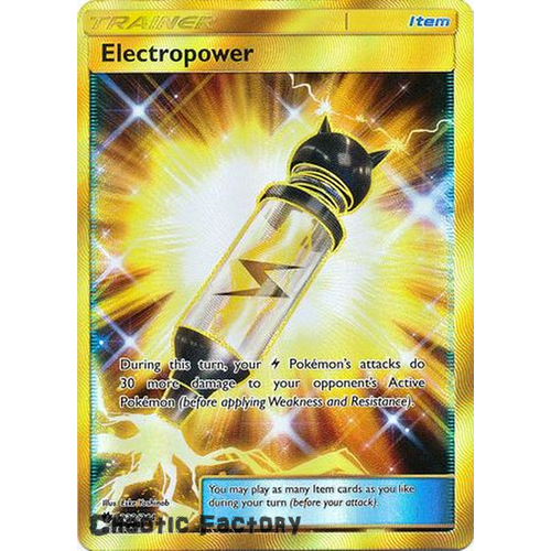 Electropower - 232/214 - Secret Rare NM