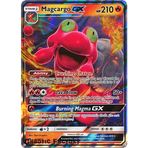 Magcargo GX - 44/214 - Ultra Rare NM
