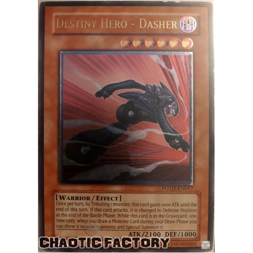 POTD-EN017 Destiny Hero - Dasher Ultimate Rare UNLIMITED Edition PL