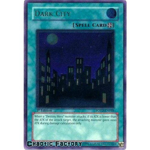 Ultimate Rare - Dark City - POTD-EN048 1st Edition NM