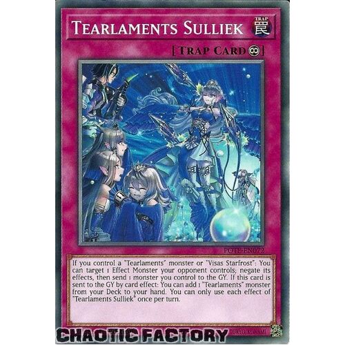 POTE-EN072 Tearlaments Sulliek Common 1st Edition NM