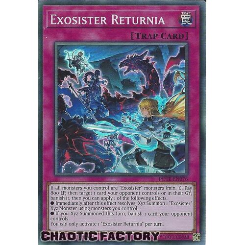 POTE-EN076 Exosister Returnia Super Rare 1st Edition NM