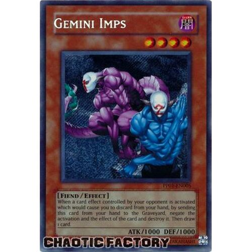 PP01-EN005 Gemini Imps Secret Rare NM