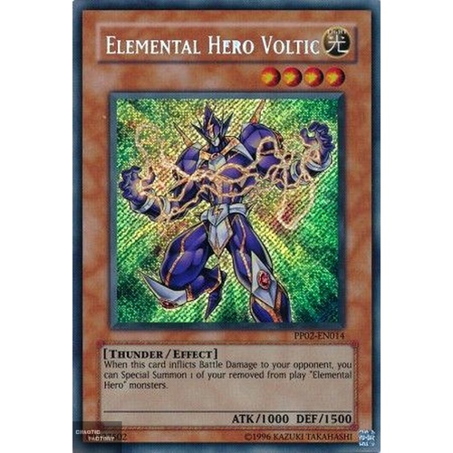  Elemental Hero Voltic - PP02-EN014 - Secret Rare NM