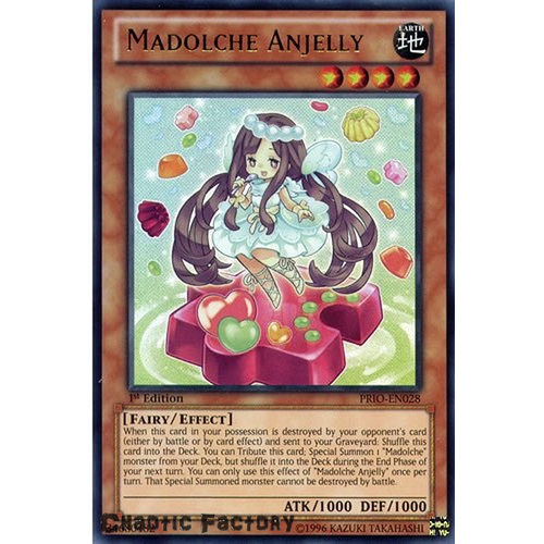 Madolche Anjelly - PRIO-EN028 - Ultra Rare 1st Edition LP
