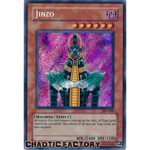 PSV-000 Jinzo Secret Rare Unlimited Edition LP