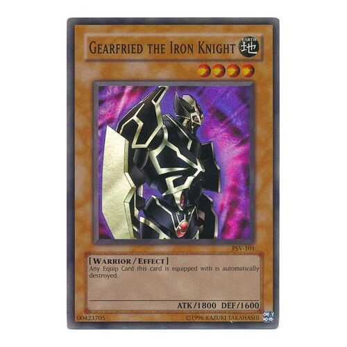 Gearfried the Iron Knight - PSV-101 - Super Rare Unlimited NM