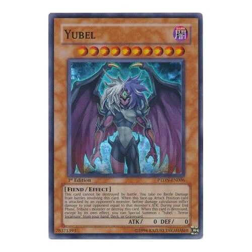 Yubel - PTDN-EN006 - Super Rare 1ST EDITION NM