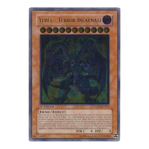 Ultimate Rare - Yubel - Terror Incarnate - PTDN-EN007 1st Edition LP