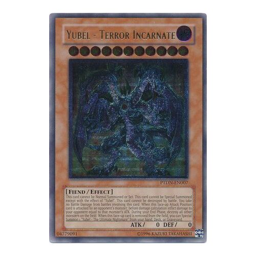 Ultimate Rare - Yubel - Terror Incarnate - PTDN-EN007 Unlimited NM